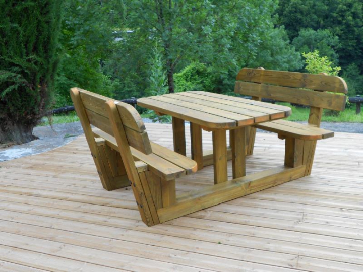 Table de pique-nique Sologne